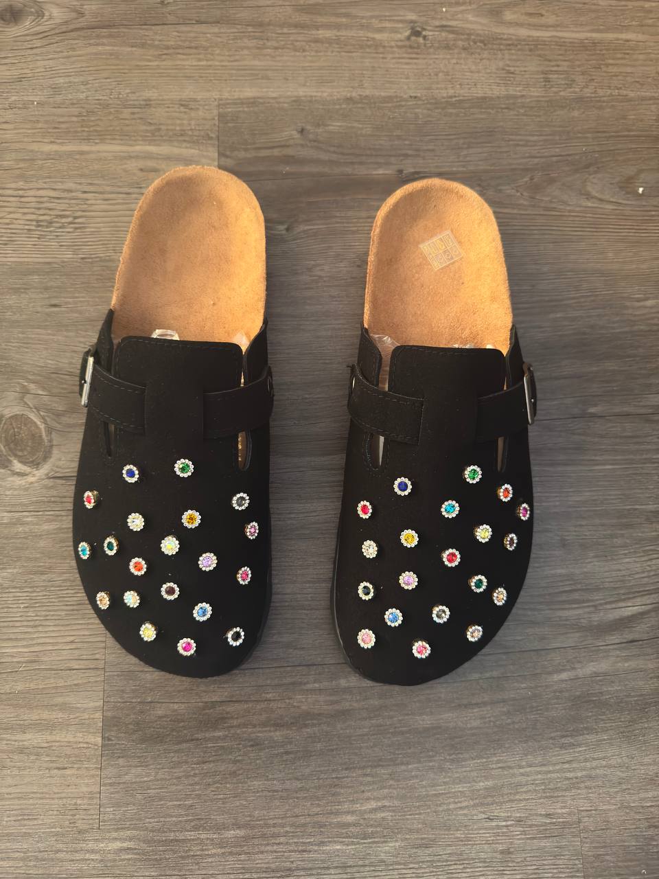 CLOGS: RHINESTONE DEPT.