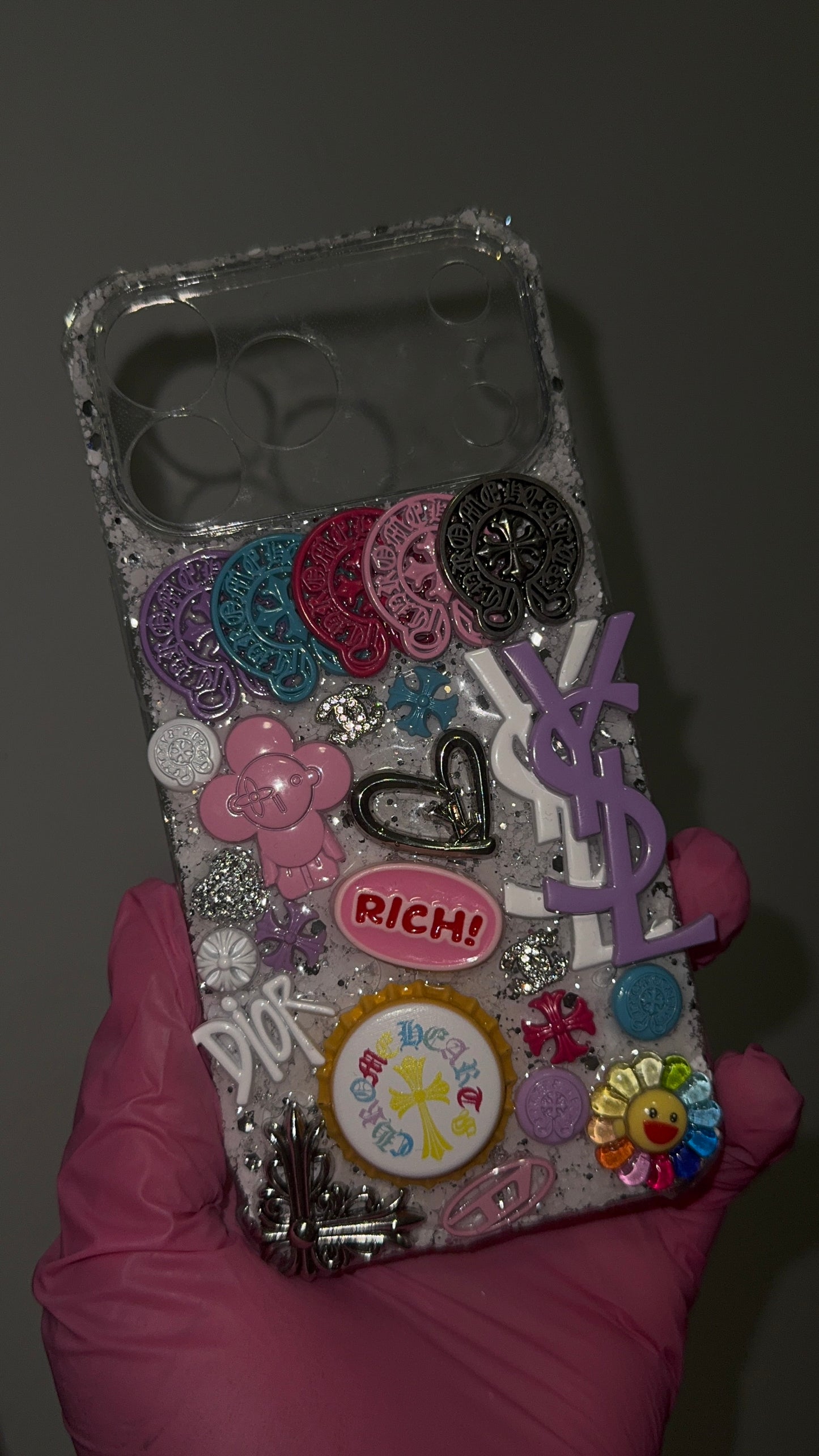 #1 SELLER (Freestyle/Custom) Bling Phone Case (READ DESCRIPTION)