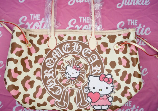 Tote Bag : ChromeCheetahKitty