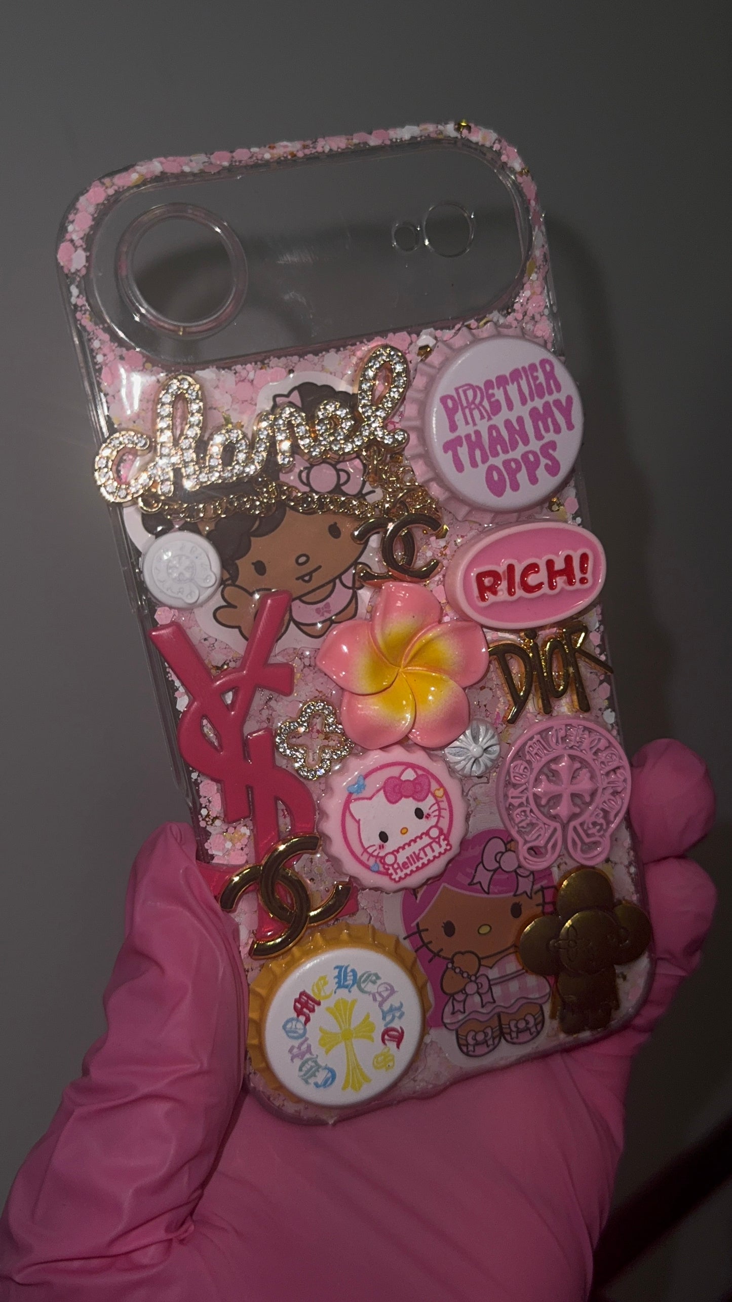 #1 SELLER (Freestyle/Custom) Bling Phone Case (READ DESCRIPTION)