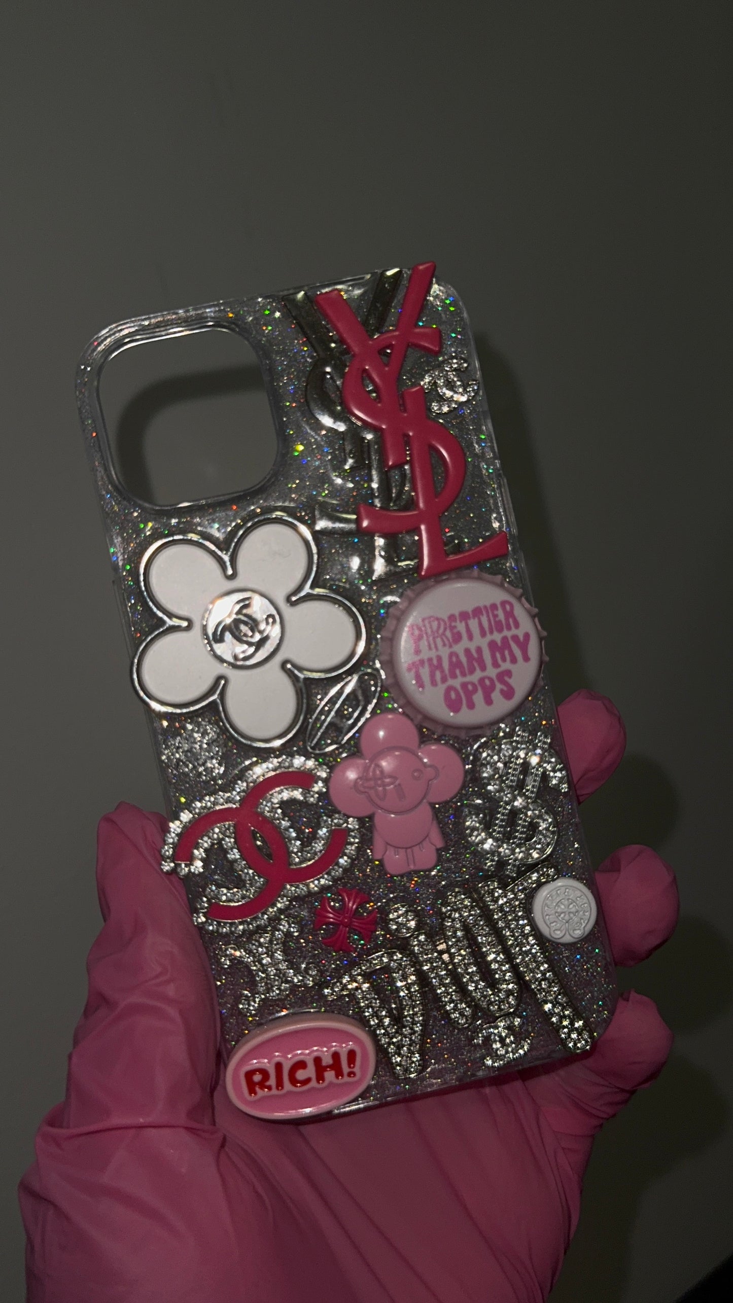 #1 SELLER (Freestyle/Custom) Bling Phone Case (READ DESCRIPTION)