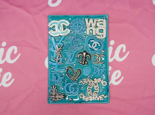 Passport Cover: Blue Storm
