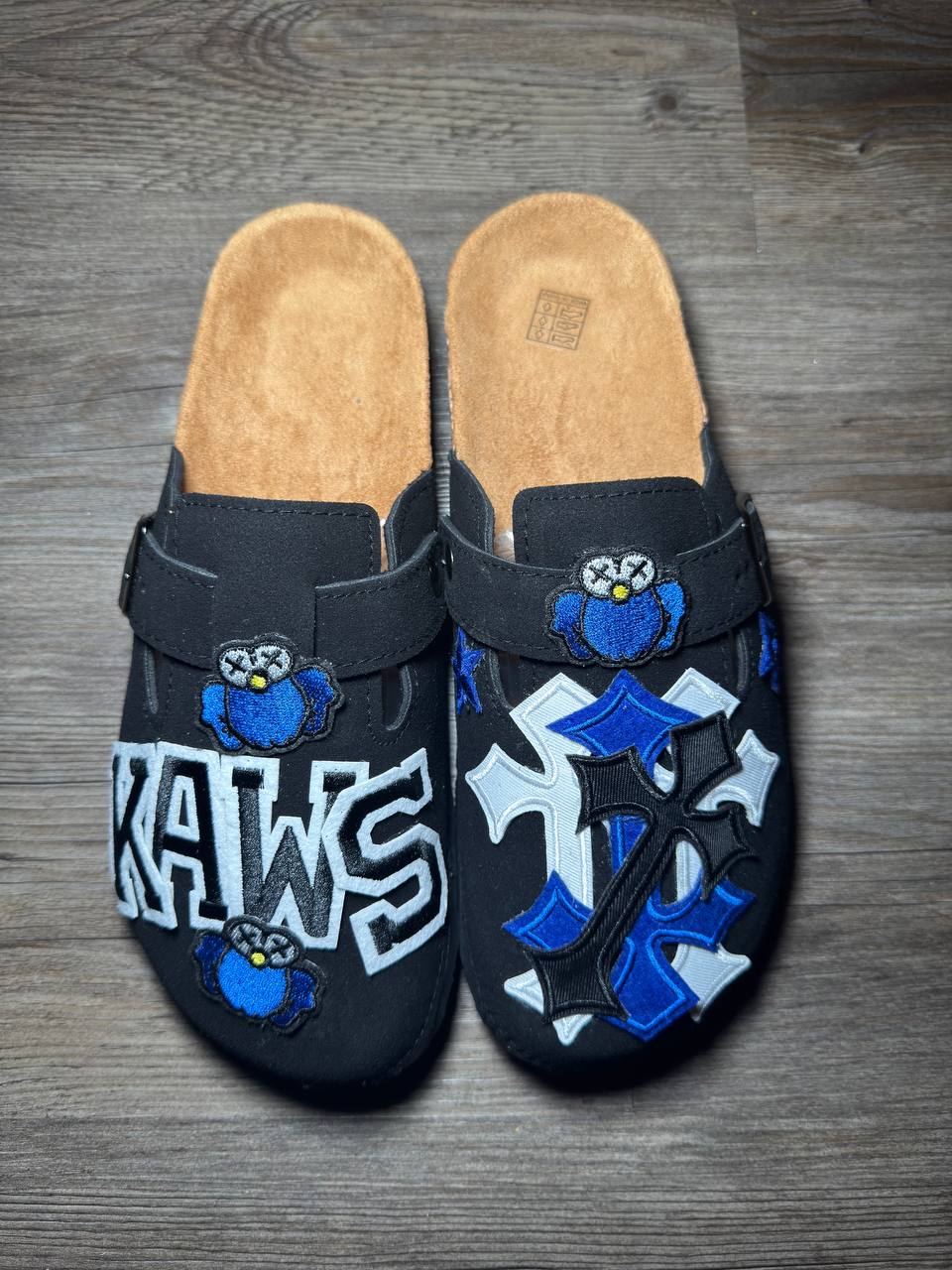 CLOGS: ROYAL BLUE DRIP